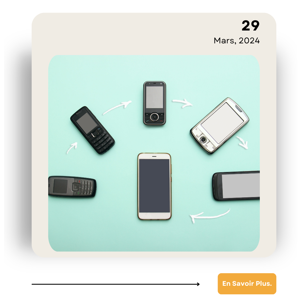 Au-delà du Reconditionnement : L'Histoire Fascinante des Smartphones